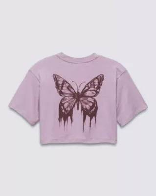 VANS Kids Fallen Relax Cropped T-Shirt