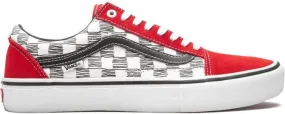 Vans Old Skool Pro Sketched Checkerboard sneakers Red