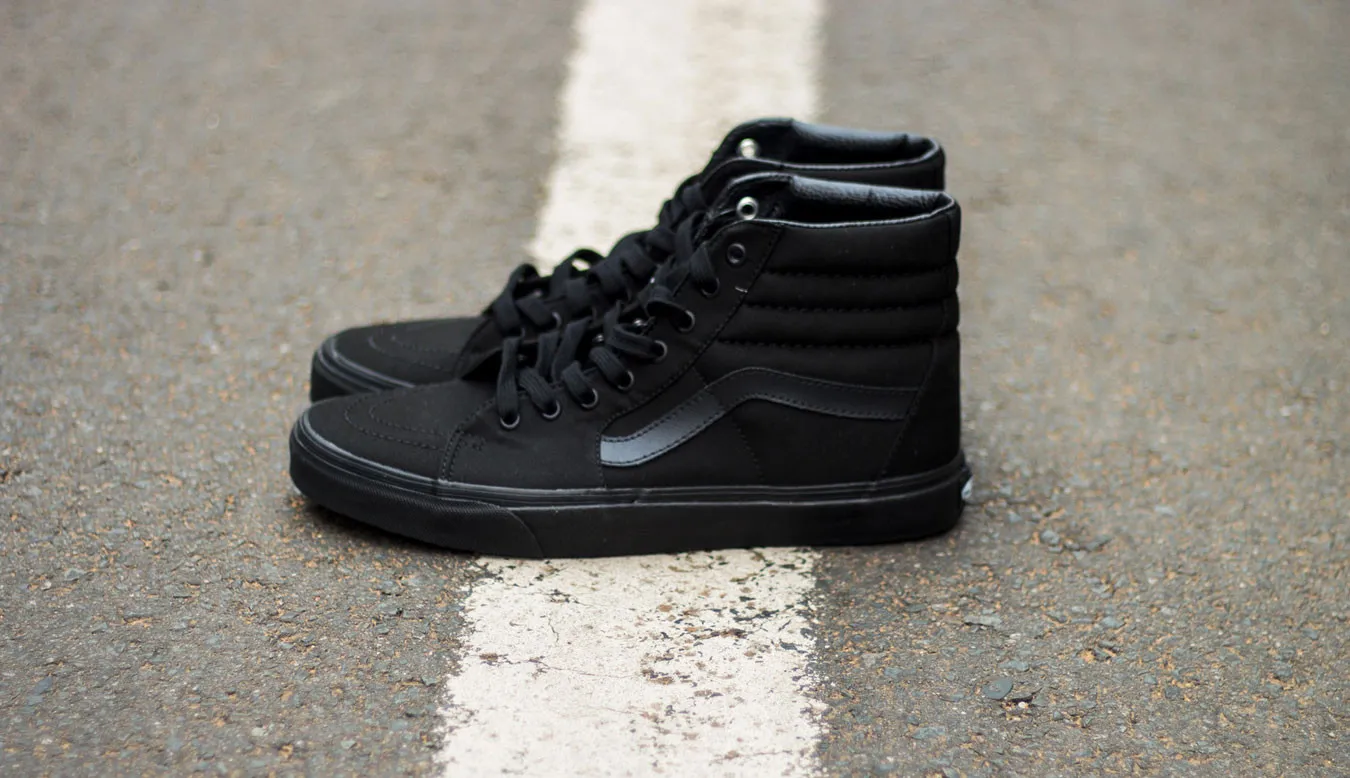 Vans SK8-Hi Black Black Black