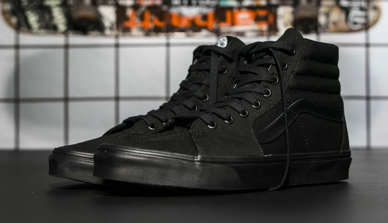 Vans SK8-Hi Black Black Black