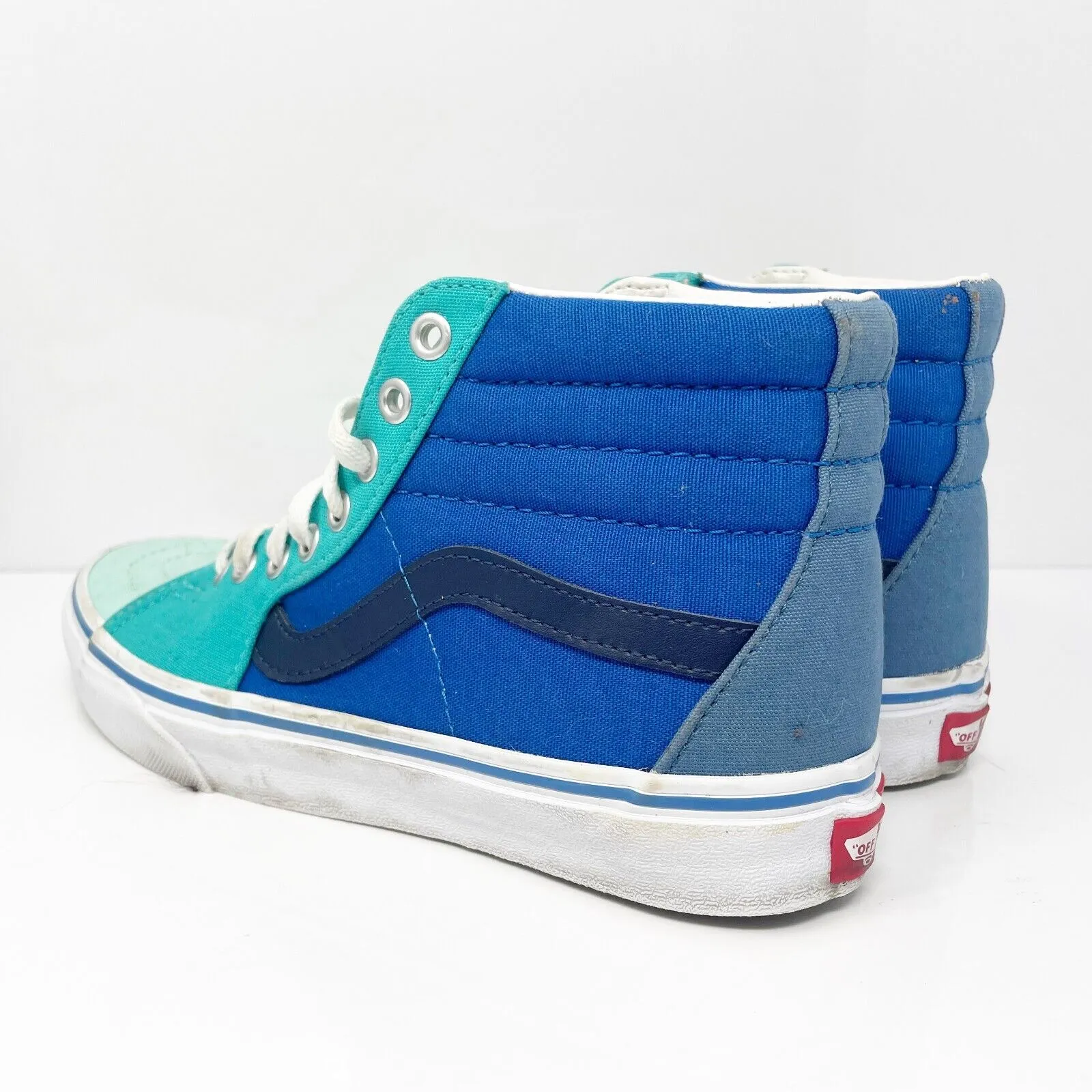 Vans Unisex Sk8 Hi 721454 Blue Casual Shoes Sneakers Size M 5.5 W 7