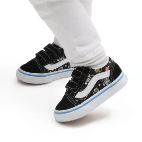 Vans Βρεφικ Old Skool Glow Φοσφοριζ Μαυρα