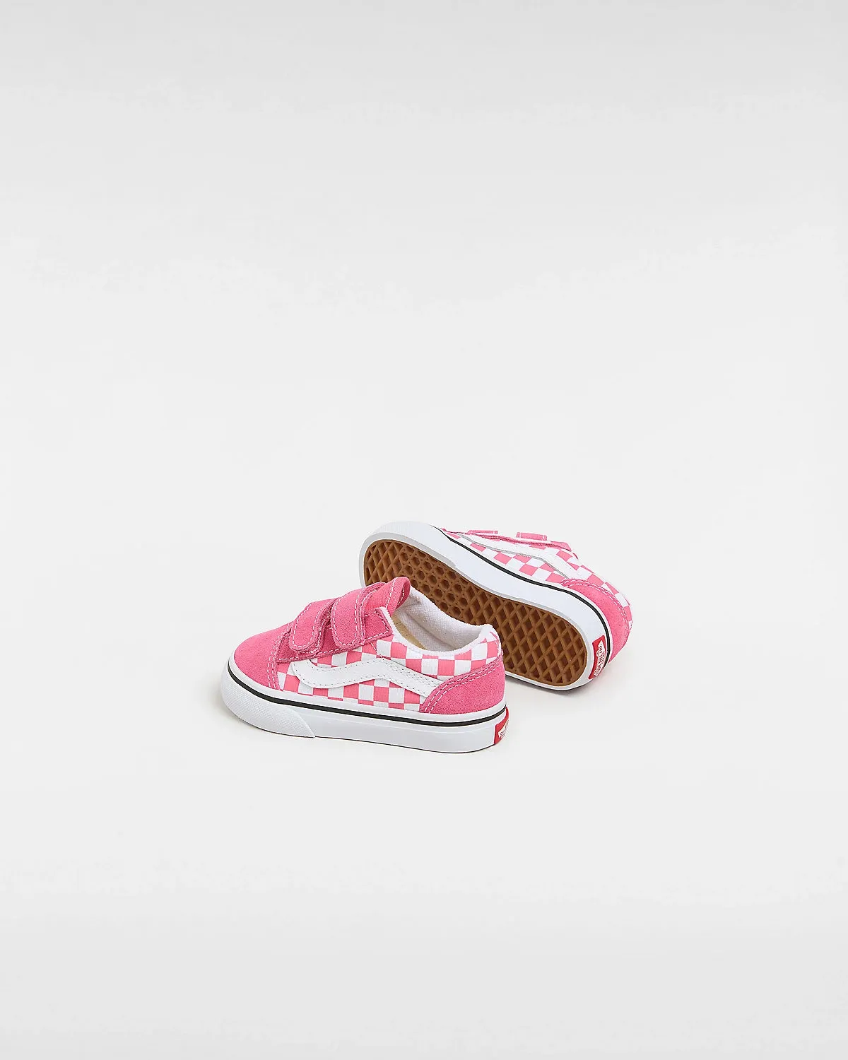 Vans Βρεφικ Old Skool Ροζ Σκακιρα