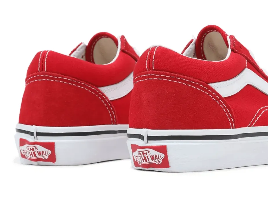 Vans Παιδικ Old Skool VN0A4BUUJV6 Κκκινα