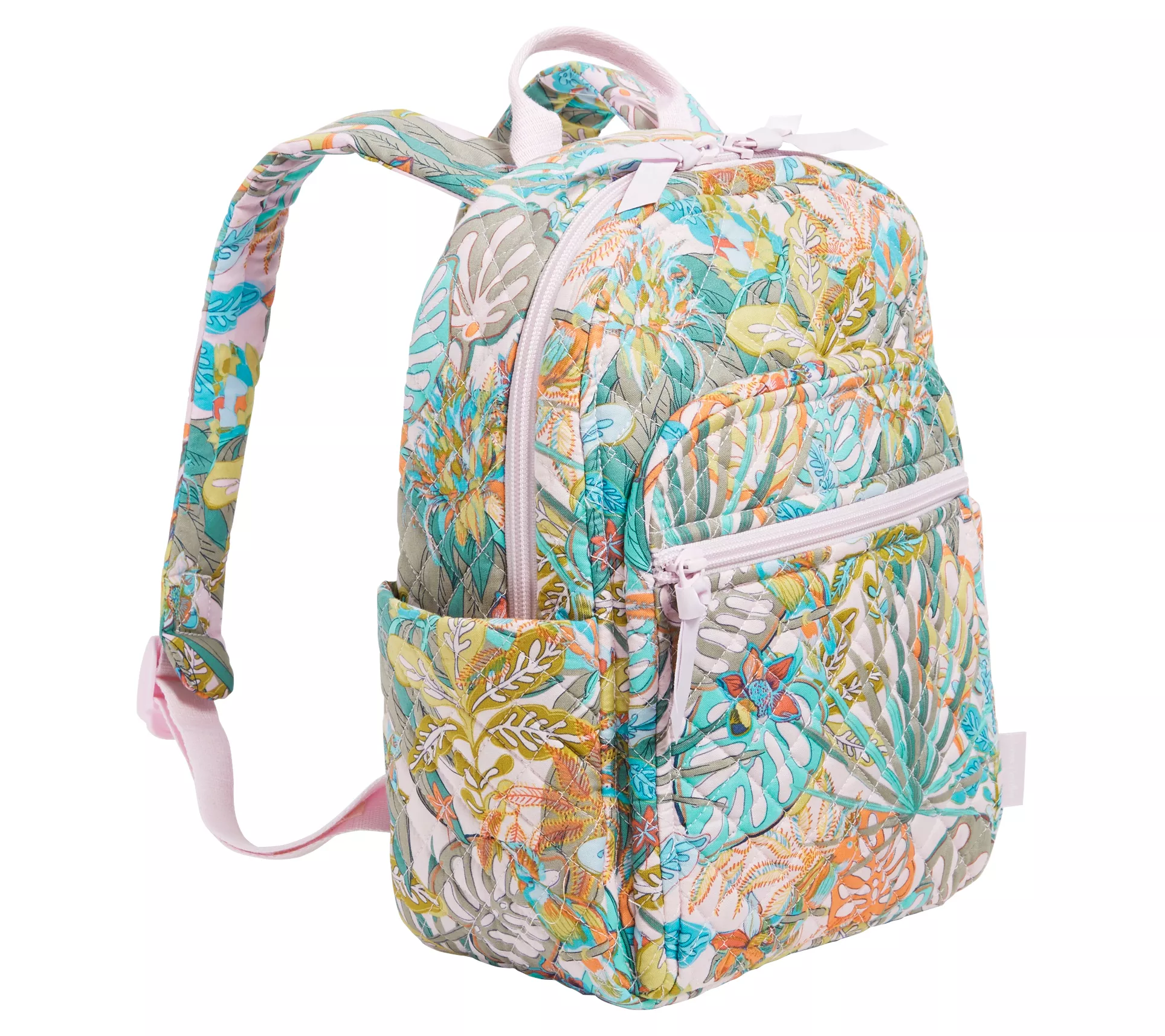 Vera Bradley Printed Cotton Small Backpack