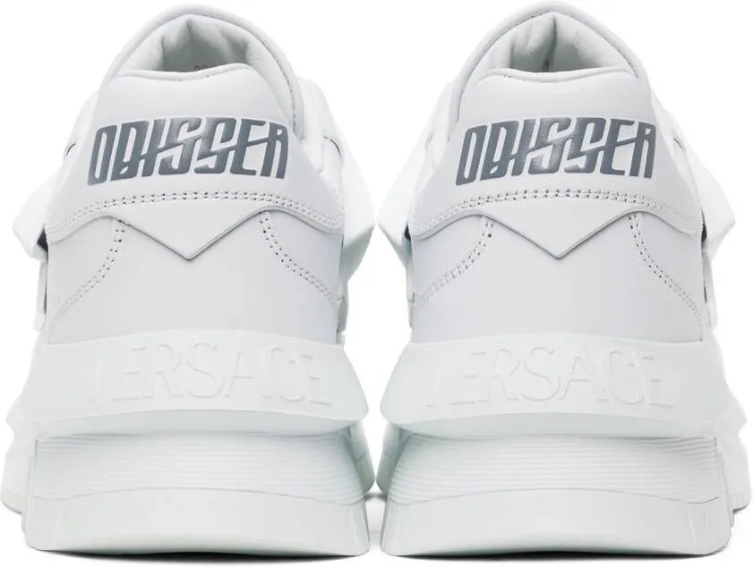 Versace White Odissea Sneakers