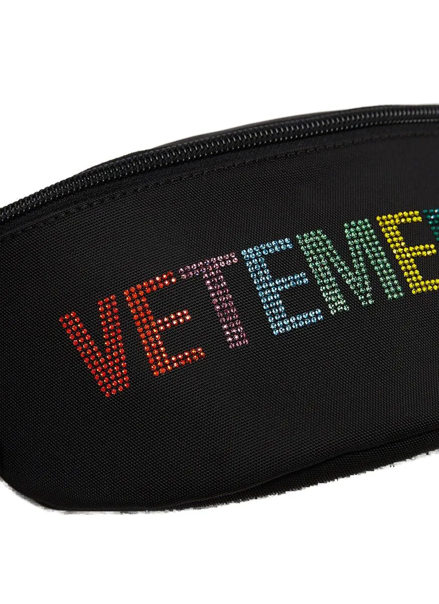 Vetements Logo Embellished Belt Bag