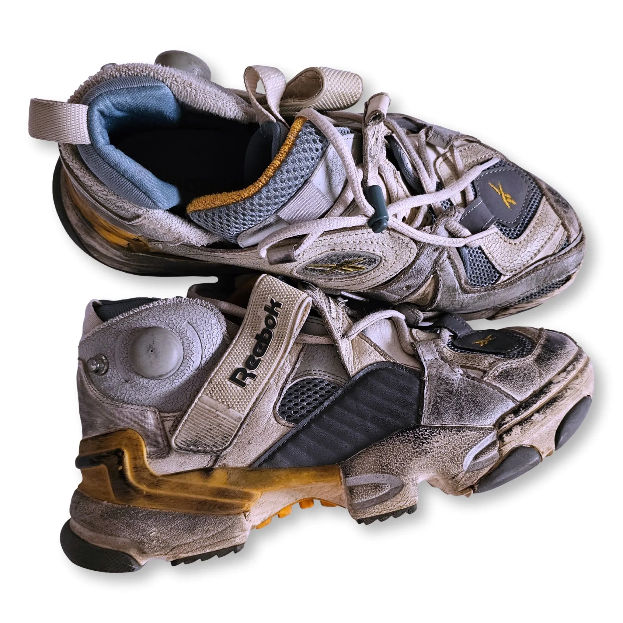 Vetements Reebok Genetically Modified Pump Sneakers
