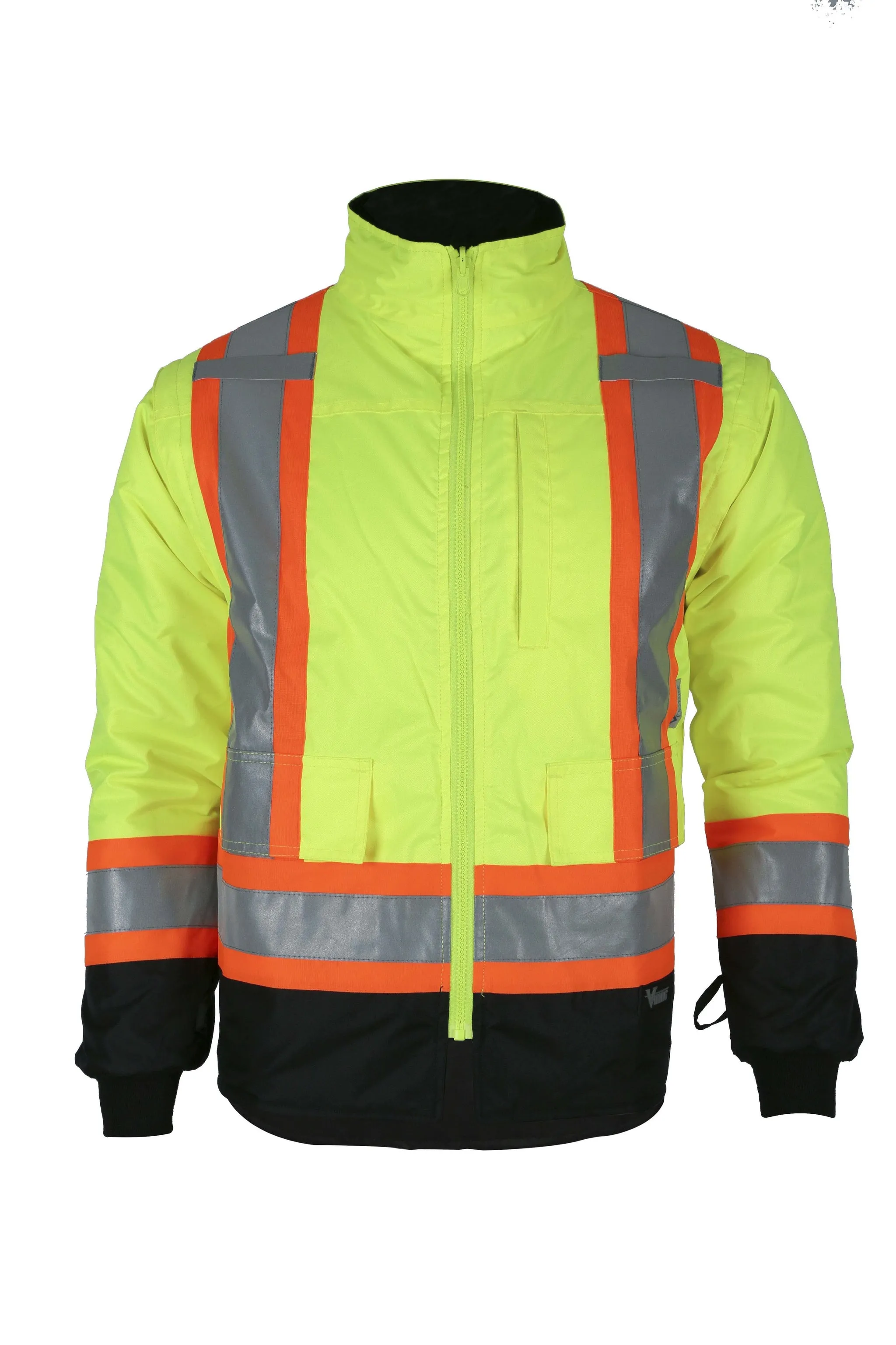 Viking Men's Handyman® Waterproof Class 1 Hi-Vis 7-in-1 Rain Jacket