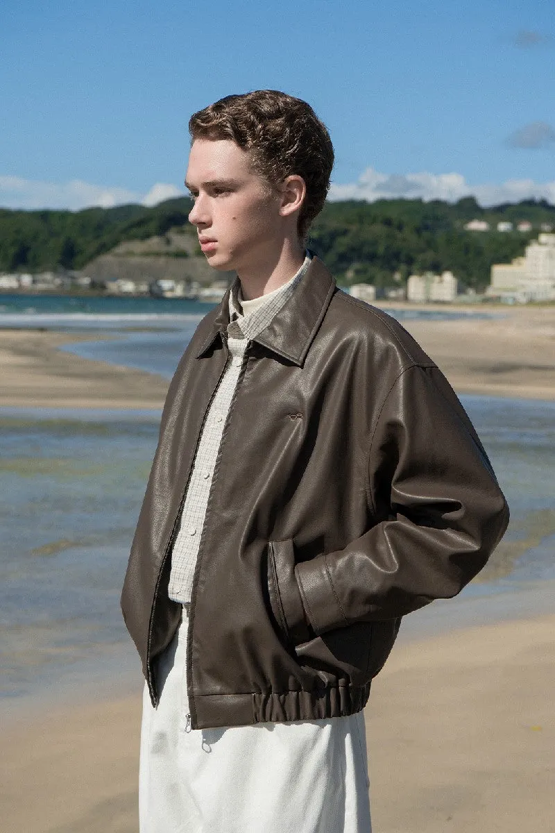 Vintage Biker Leather Jacket