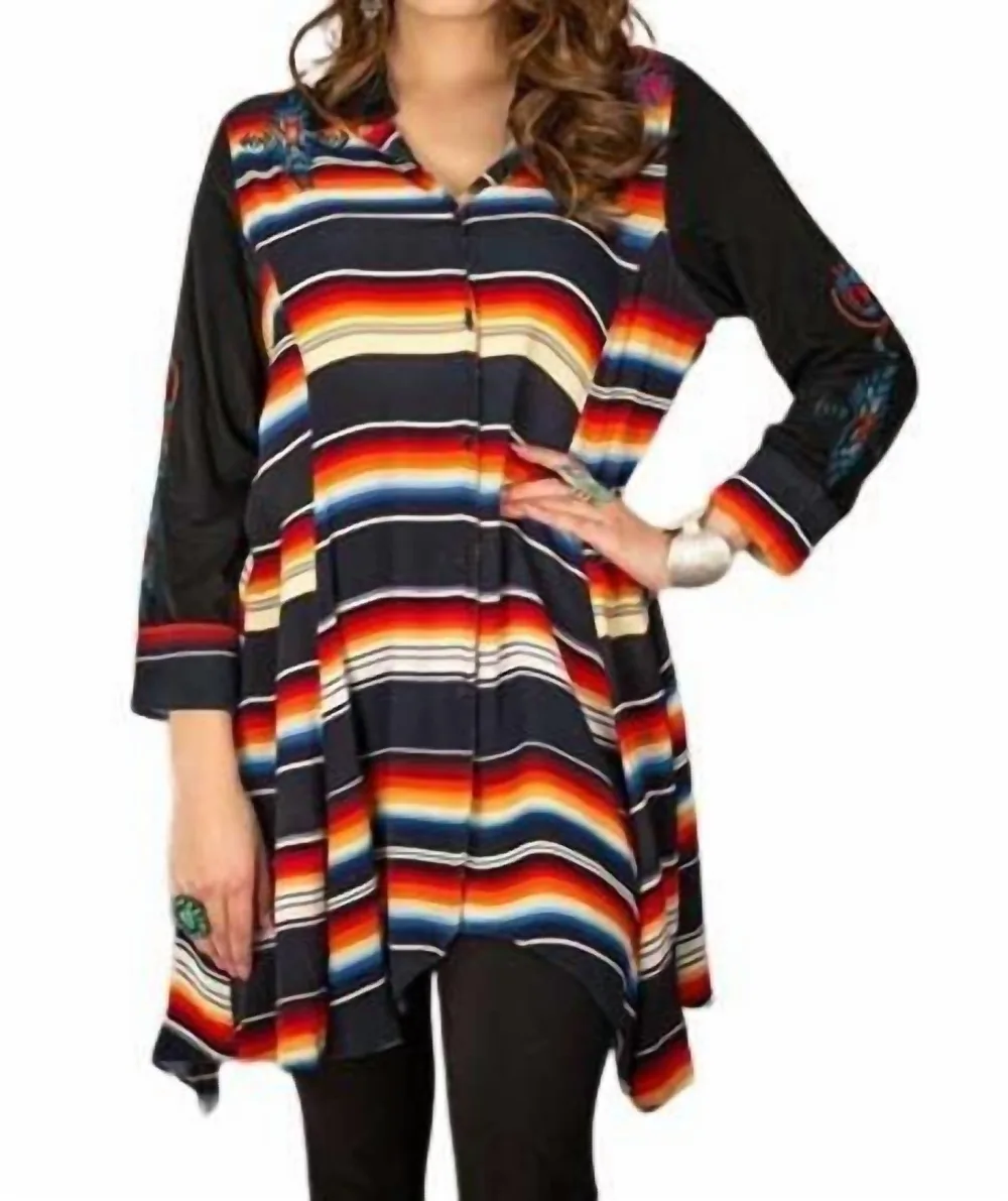 Vintage Collection - Sunrise Saltillo Swing Tunic