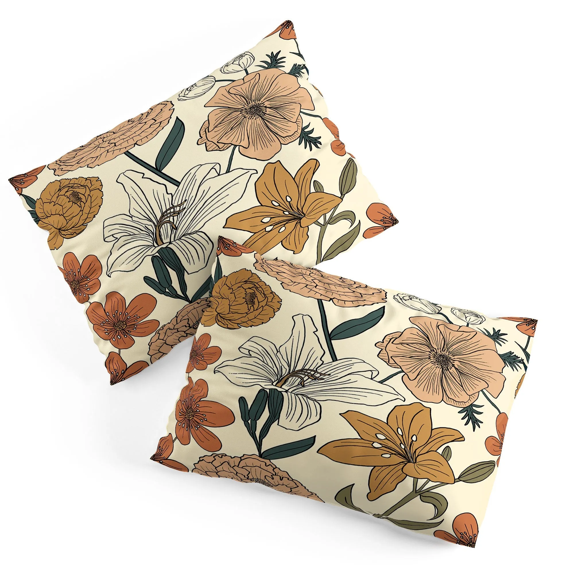 Vintage Vibez Pillow Shams (DS) DD