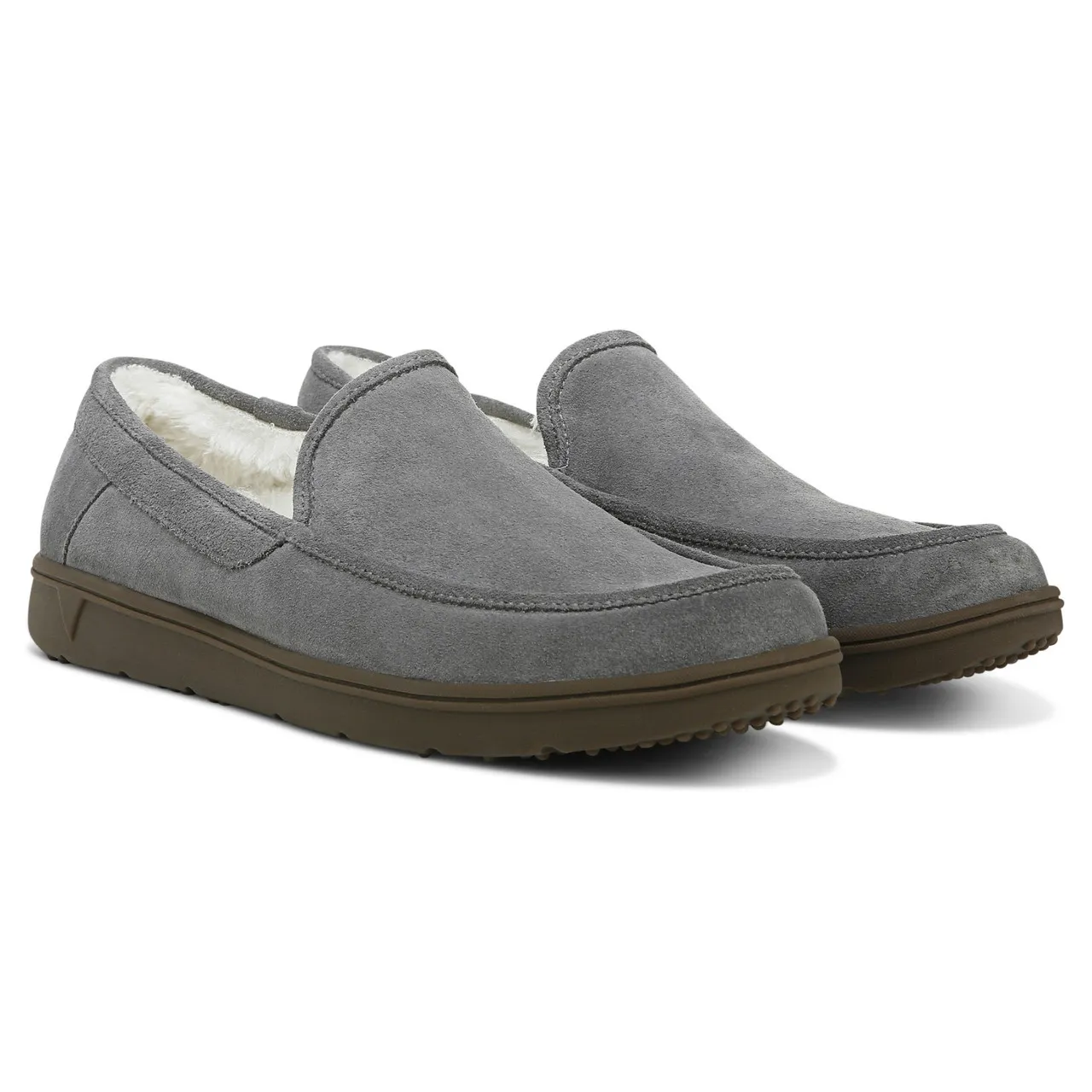 Vionic Gustavo Men's Orthotic Slipper with Removable Insoles