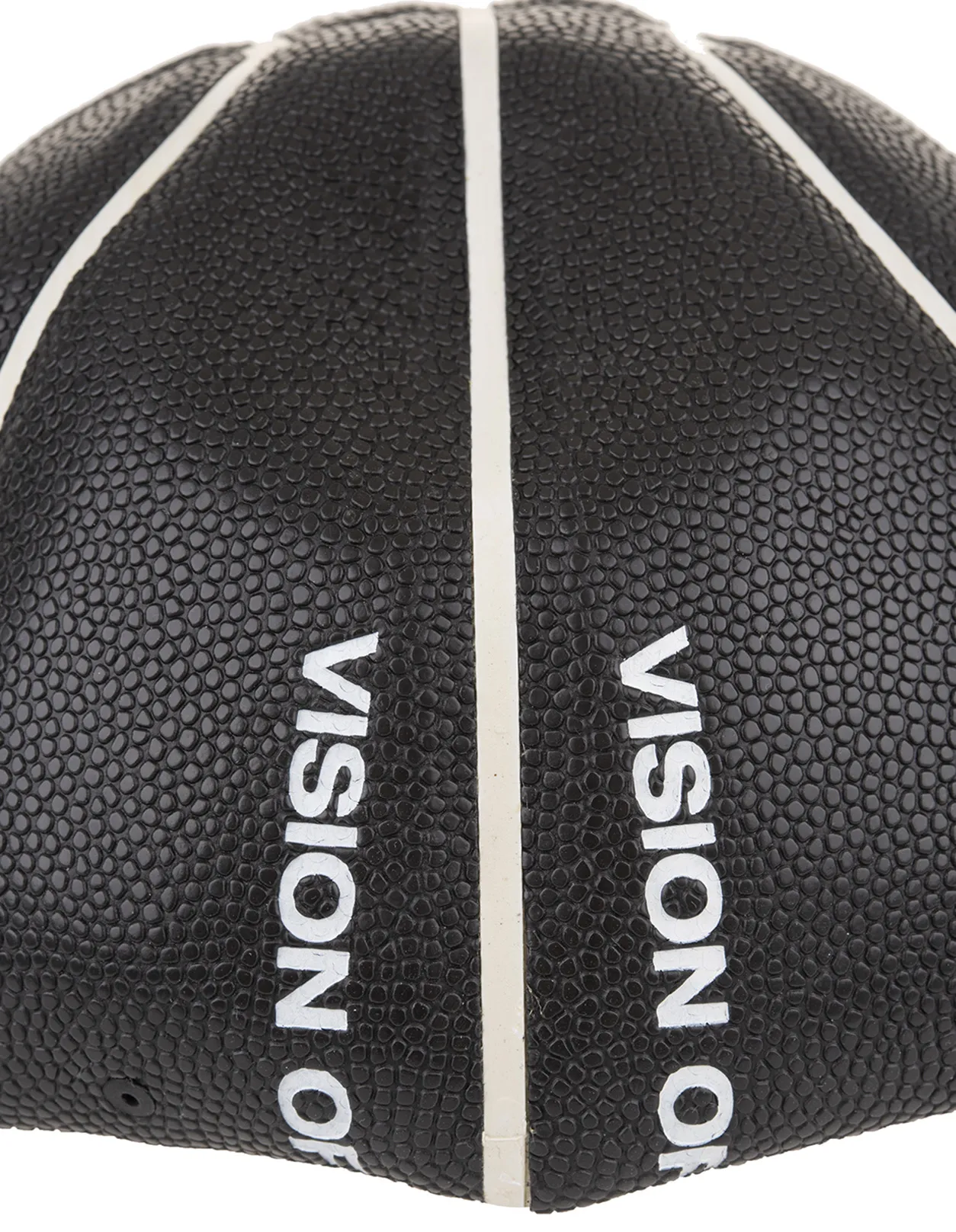 VISION OF SUPER Black Basketball Ball With Red Flame