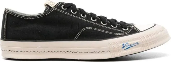Visvim Skagway canvas sneakers Black