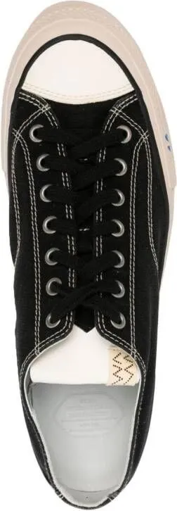 Visvim Skagway canvas sneakers Black