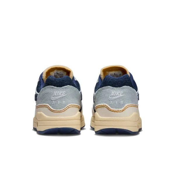 W NIKE AIR MAX 1 87, AURA/MIDNIGHT NAVY-PALE IVORY
