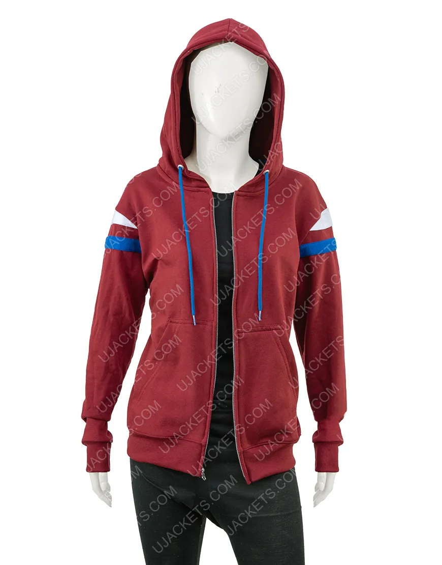WandaVision 2021 Elizabeth Olsen Brown Hoodie | Ujackets.com - 50%Off