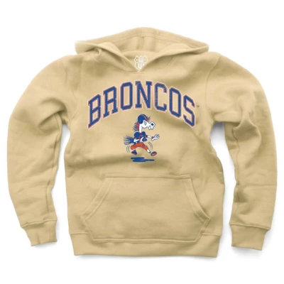 Wes and Willy Kids Boise State Broncos Rattatat Hoodie