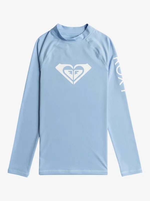 Whole Hearted - Long Sleeve UPF 50 Rash Vest for Girls 6-16