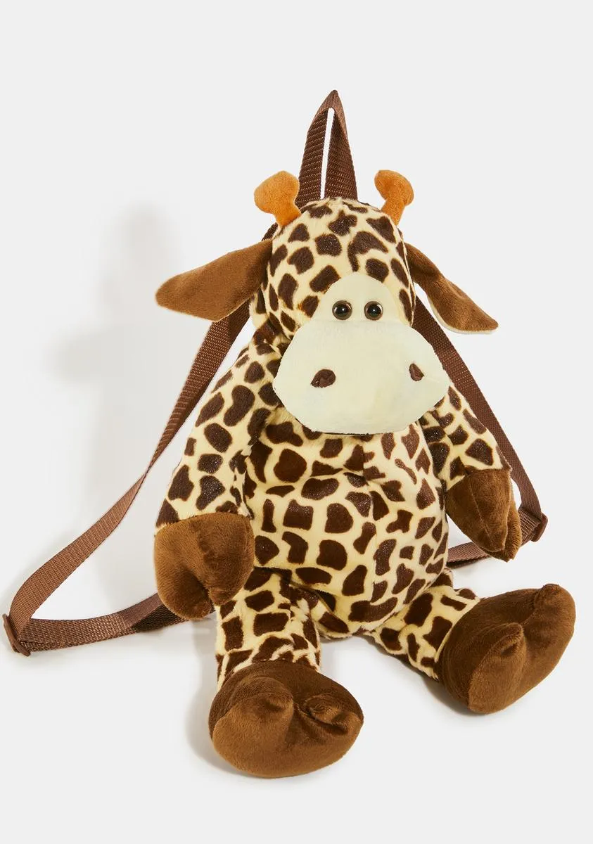 Why The Long Face Plush Backpack-