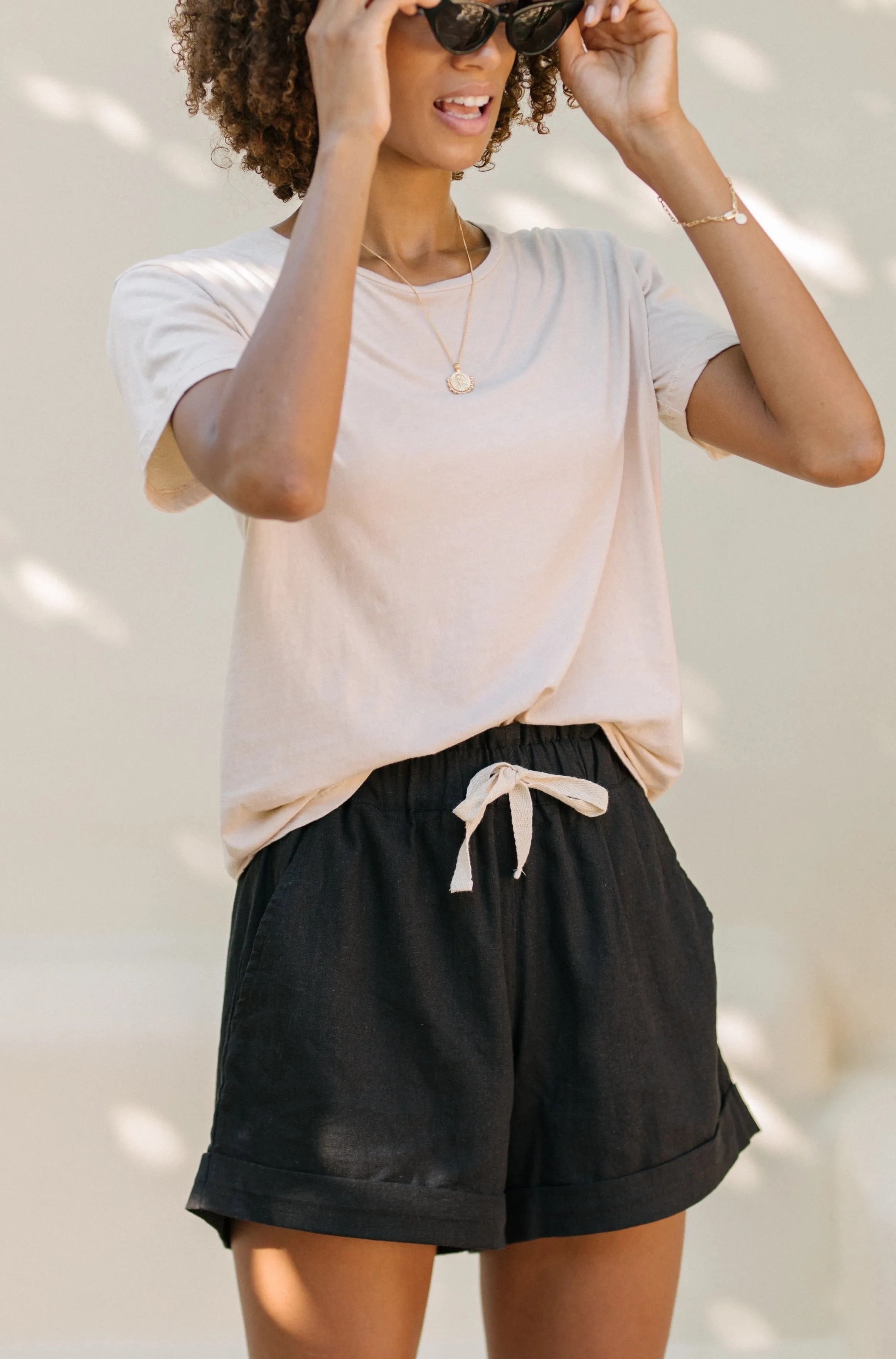 WILLOW SHORTS - Chia