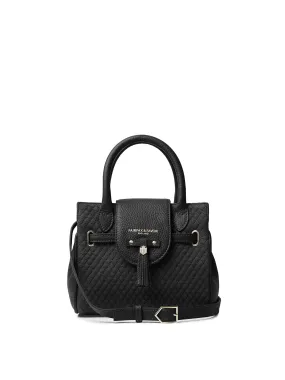Windsor       20% Off   |   Save £57  quilted black Crossbody Bag