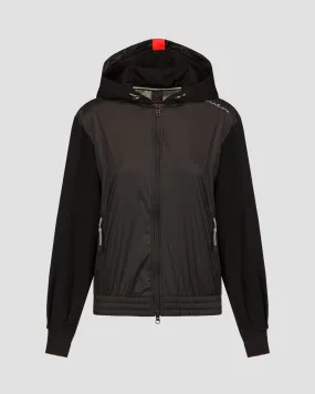 Women's black fleece jacket BOGNER FIRE+ICE Elin 84918576-26