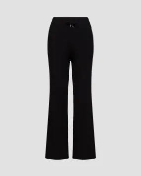 Women's black viscose trousers BOGNER Manon-1 16908763-26