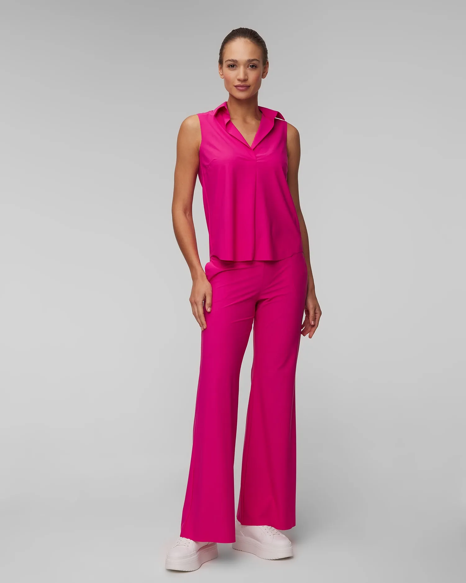 Women's fuchsia trousers Sportalm 1716506082-74