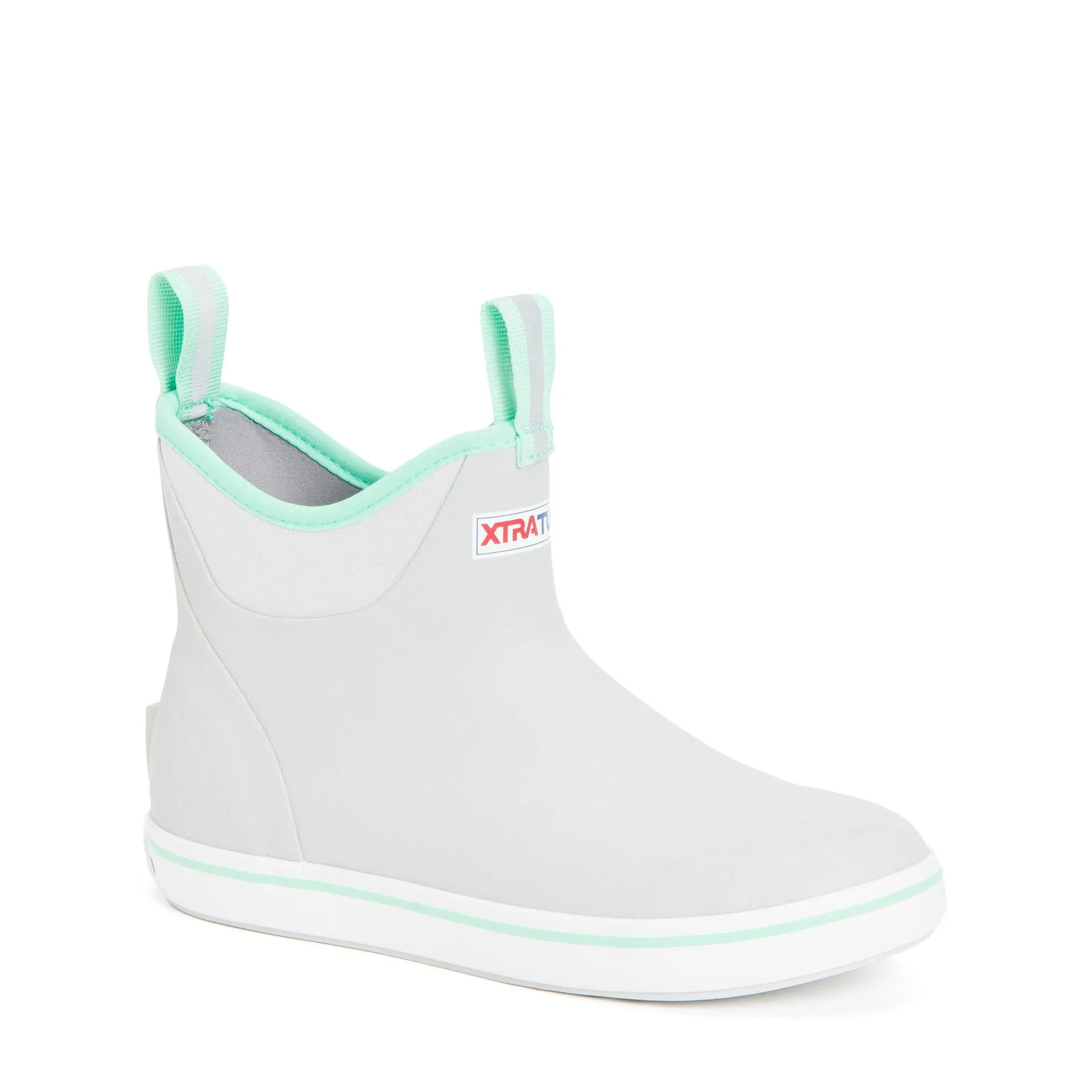 WOMEN'S 6 IN ANKLE DECK BOOT GRAY