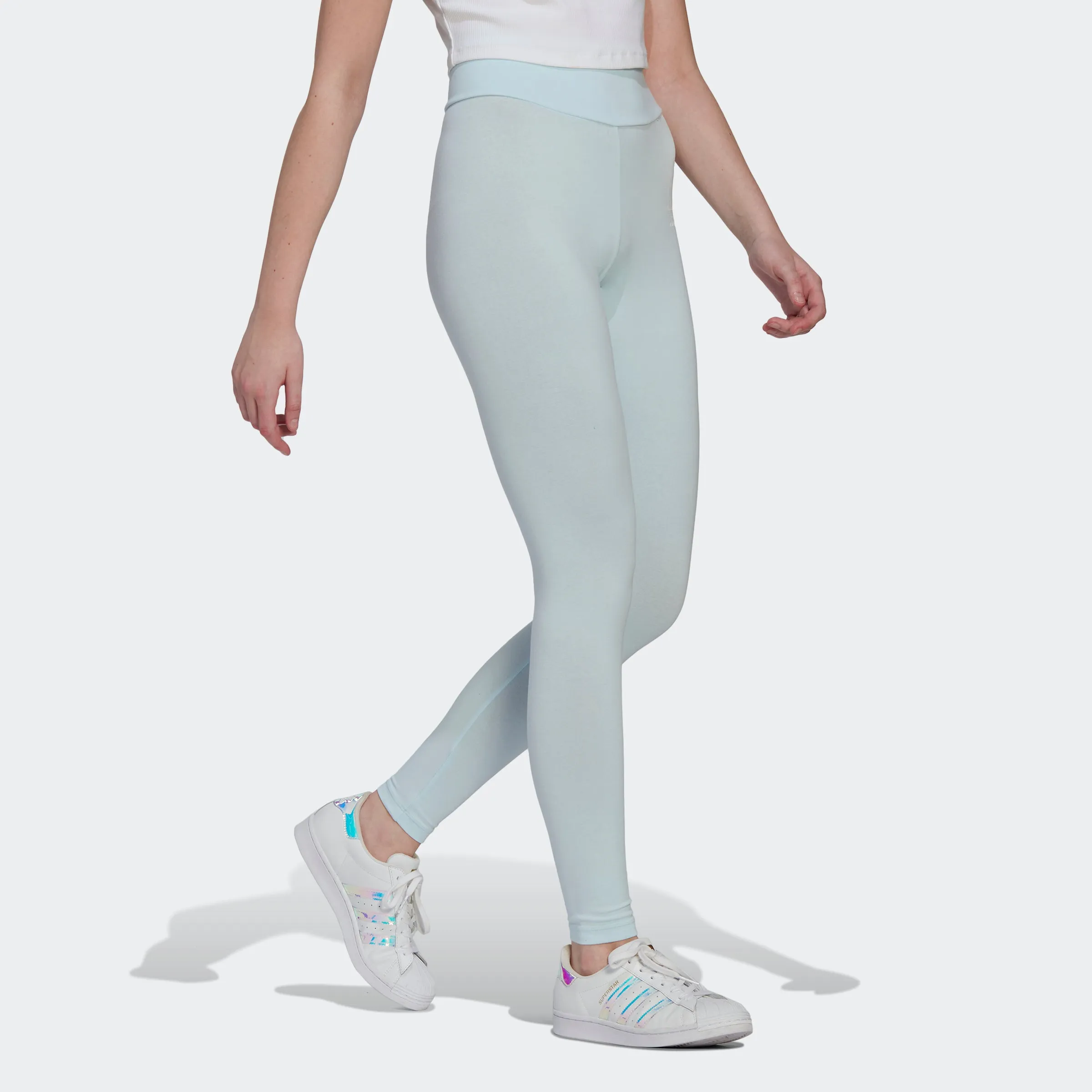 Women's adidas Originals Adicolor Essentials Leggings Almost Blue