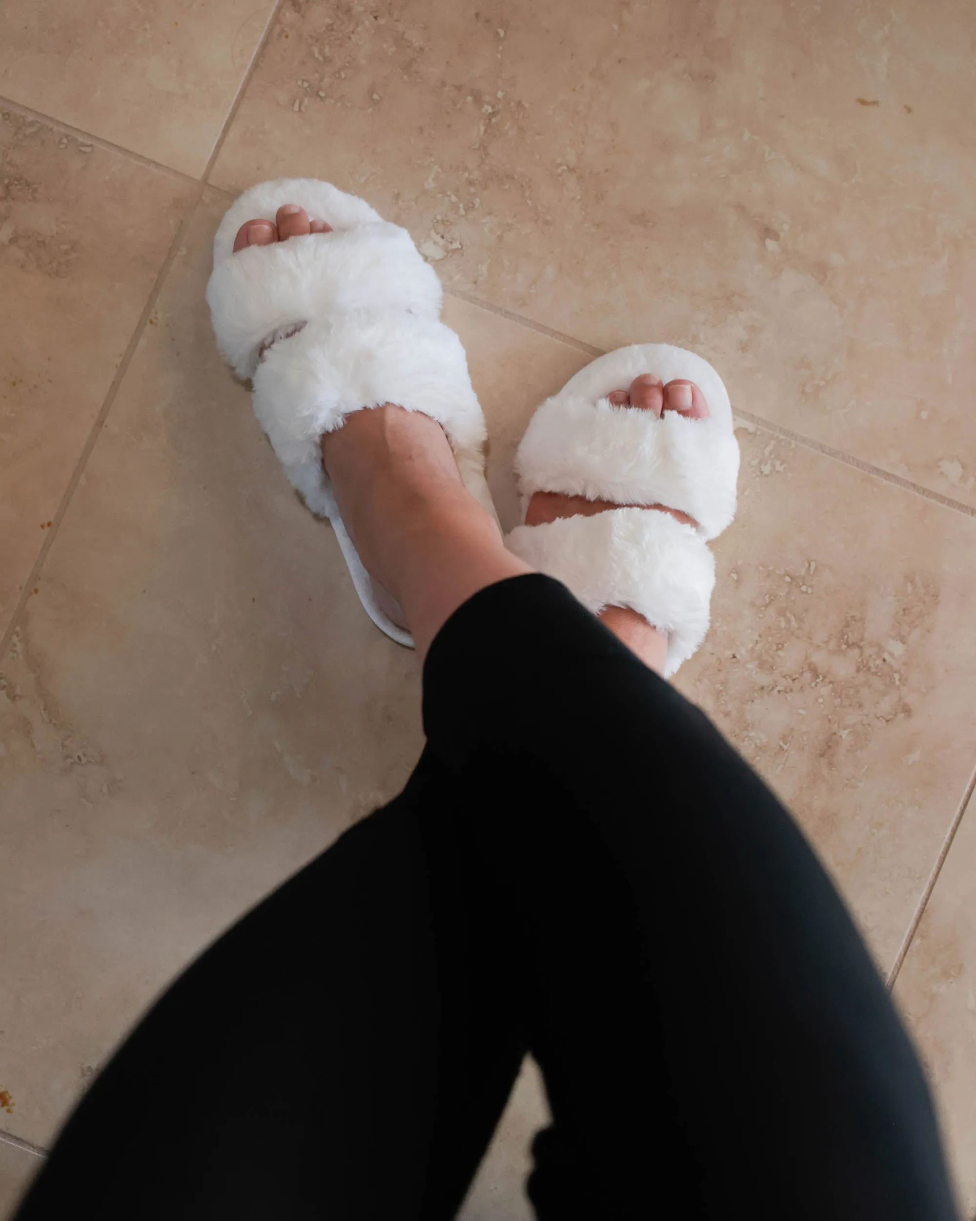 Womens Alpine Slipper - White