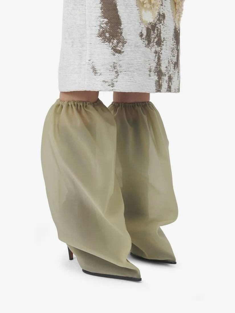 Women's Bag Boot in Beige