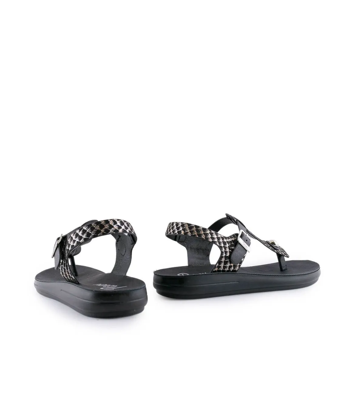 Women's Comfort Sandals Parex 11627019GR- Black
