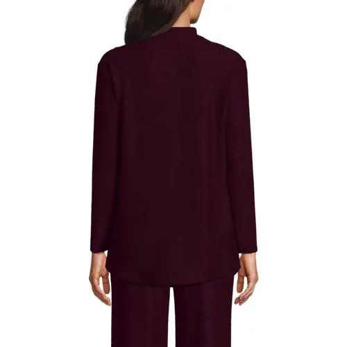 Women's Cosy Cable Funnel Neck Tunic
