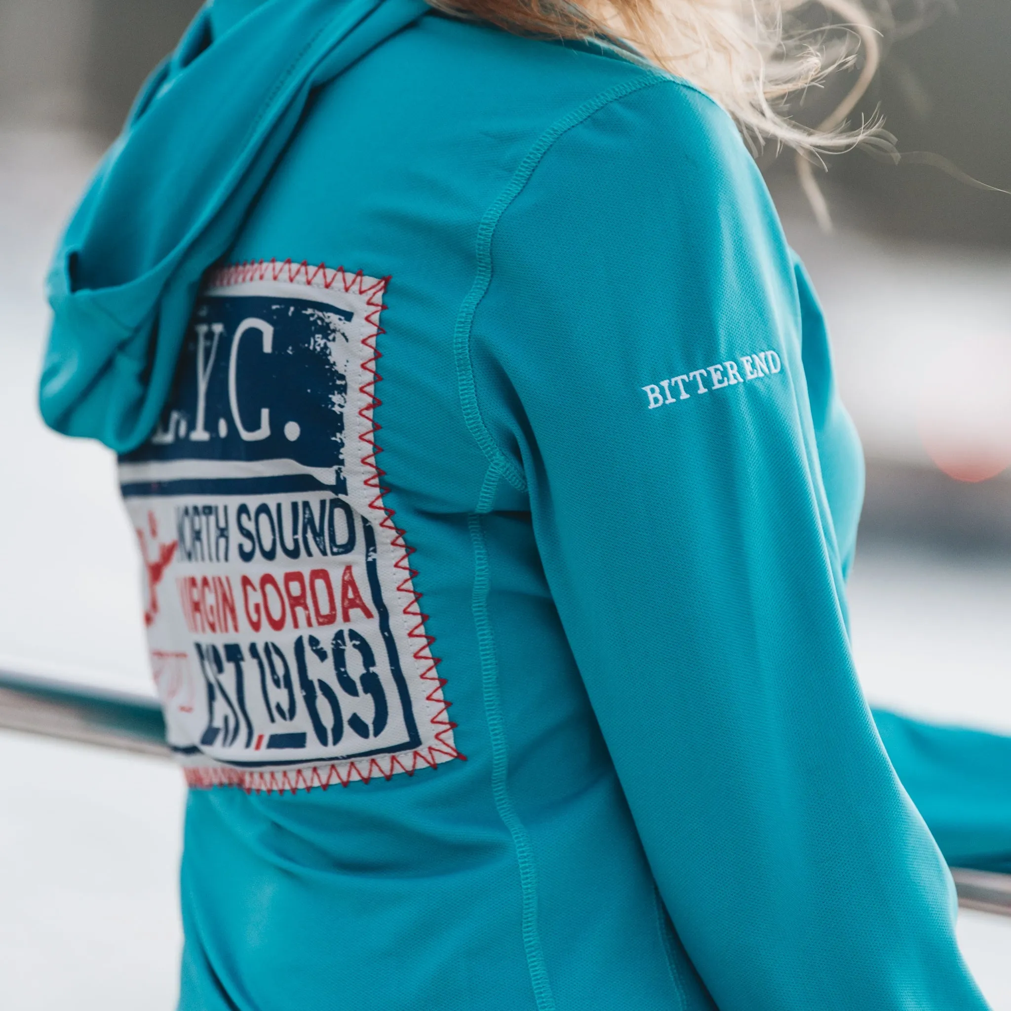 Women's Crew Patch Dritek Hoodie Dress| Various Colors