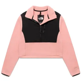 WOMEN'S DENALI CROP PULLOVER SHADY ROSE/TNF BLACK | Bodega