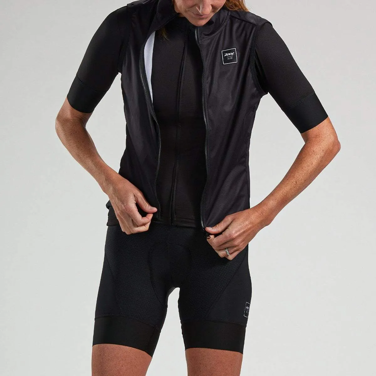 Women's Elite Cycle Vest - Black