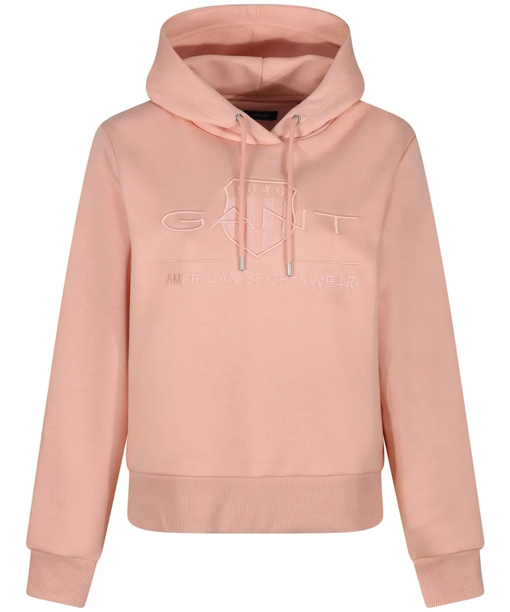 Women’s GANT Tonal Archive Shield Hoodie