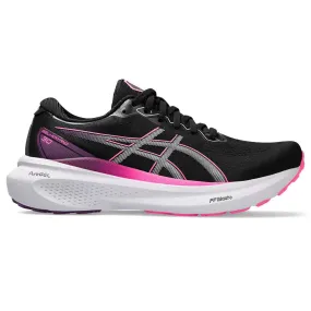 Women's Gel-Kayano 30 Running Shoe - Black/Lilac Hint - Regular (B)