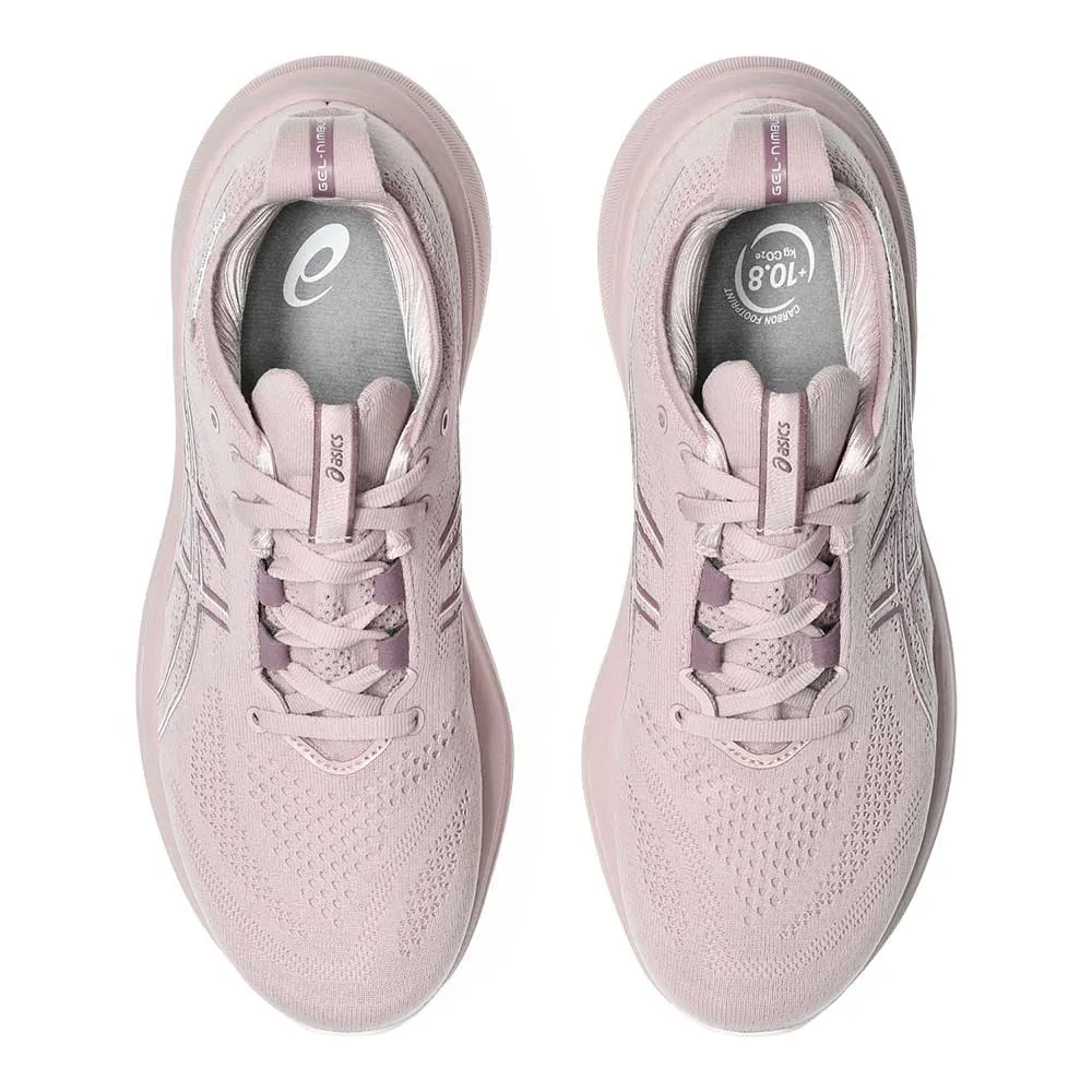 Women's Gel-Nimbus 26 Running Shoe - Watershed Rose/White - Wide (D)