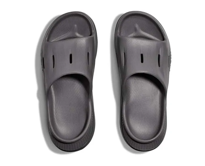 Womens Hoka Ora Slide 3 in Grey/Grey