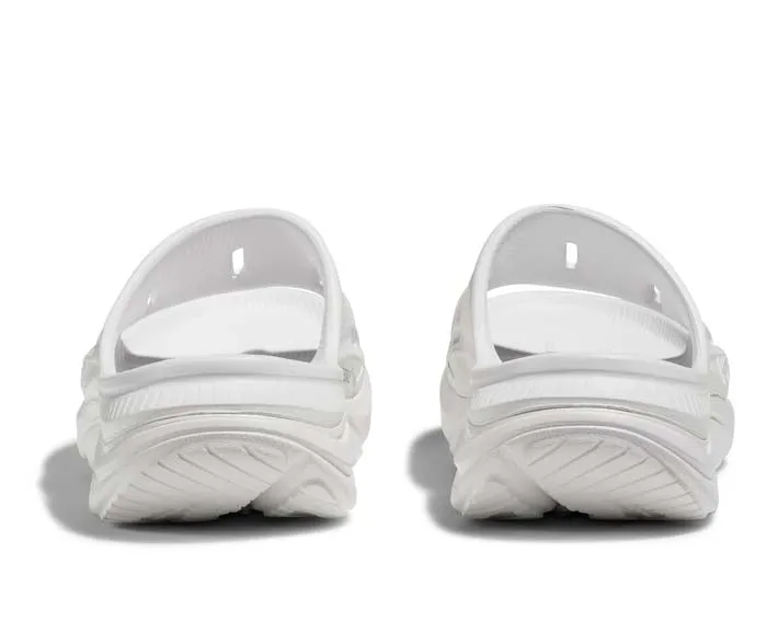 Womens Hoka Ora Slide 3 in White/White