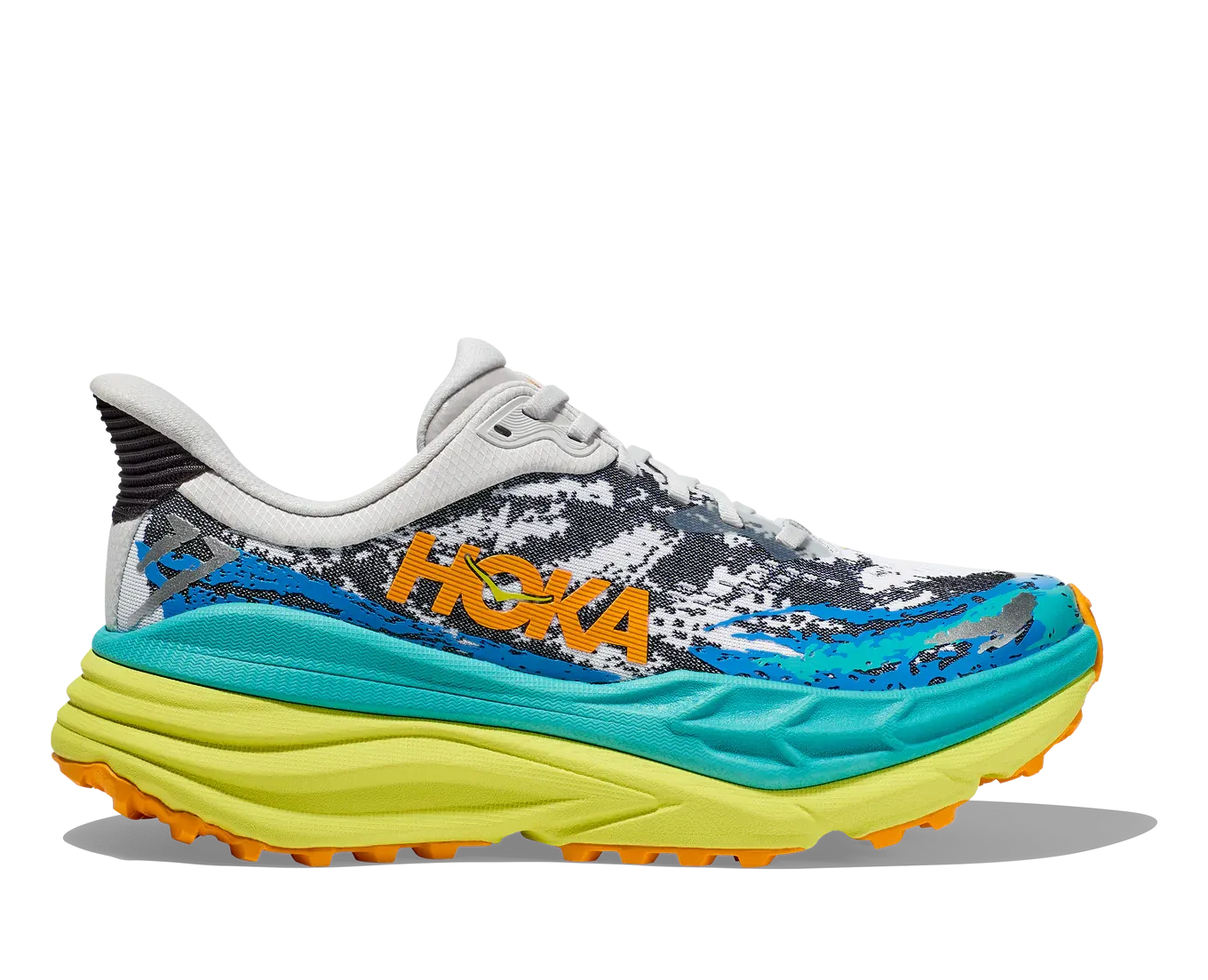 WOMEN'S HOKA STINSON 7 | WHITE / EVENING PRIMROSE