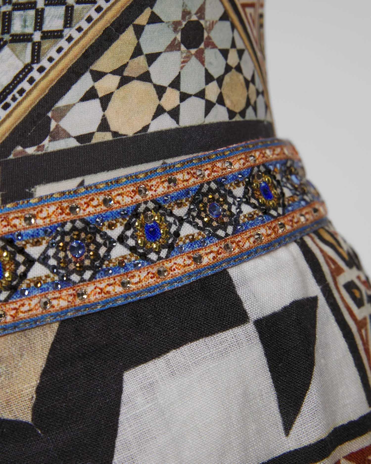 Women’s linen trousers Camilla Tile Style 34480-tilestyl