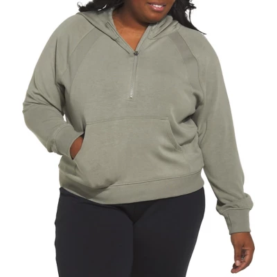 Women's RECREATION Plus Size Lella 1/2 Zip Pullover