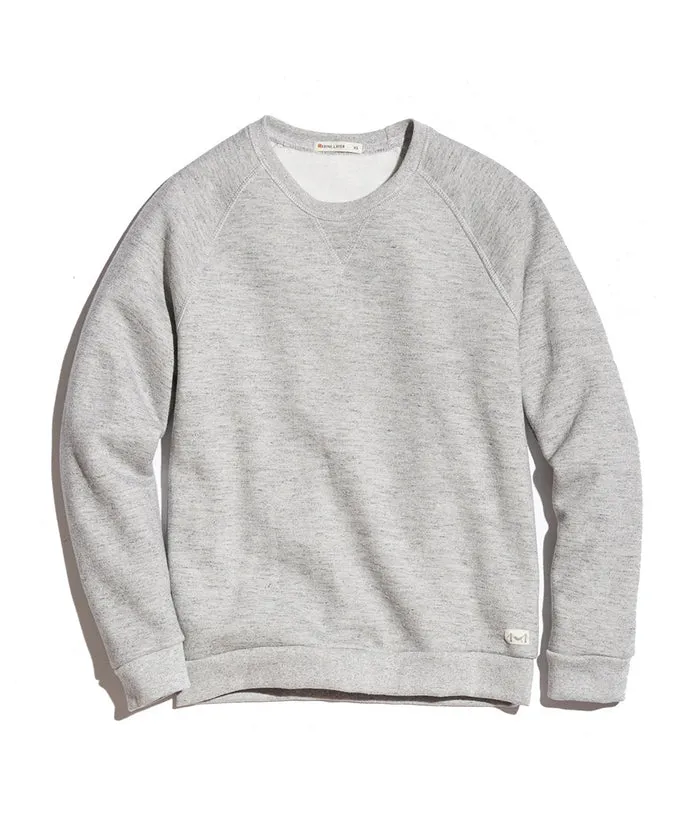 Women's Sherpa Crew Pullover in Heather Grey