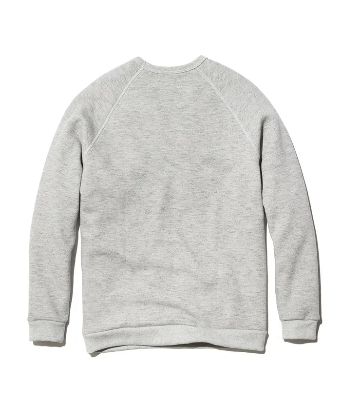 Women's Sherpa Crew Pullover in Heather Grey