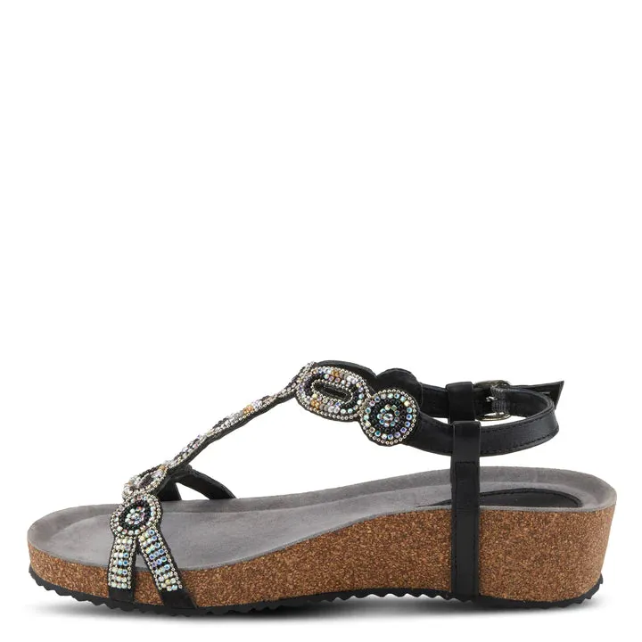 Women's Spring Step Azura Stunnin T-Strap Sandals